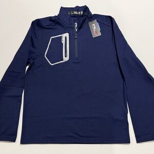 RLX Ralph Lauren Long Sleeve Tech Jersey 1/2 Zip Mens Pullover